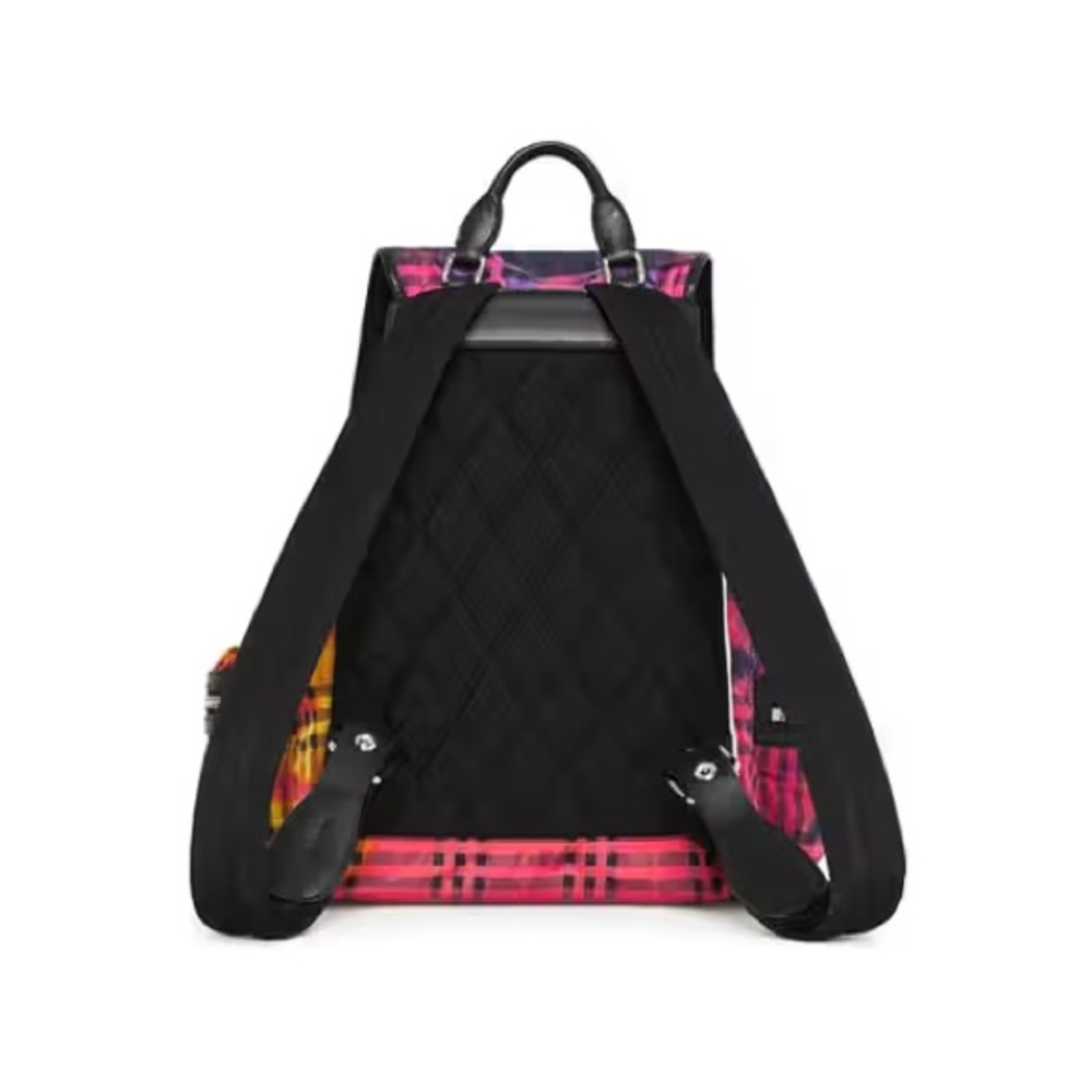 Burberry Multicolor Plaid Rucksack - Picture 3 of 8